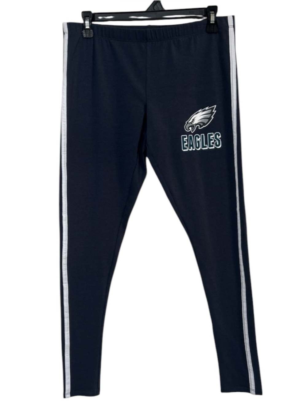 NFL Team Apparel Philadelphia Eagles Leggings Women's Medium Side Stripe
